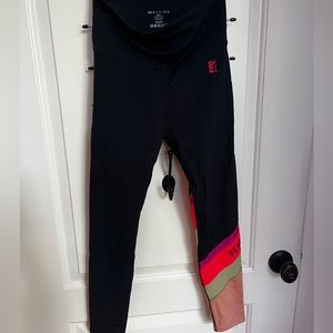P.E. Nation multi colored leggings